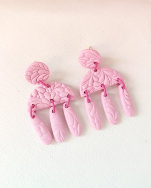 "Francisca" Pink 2.0 Basic Earrings