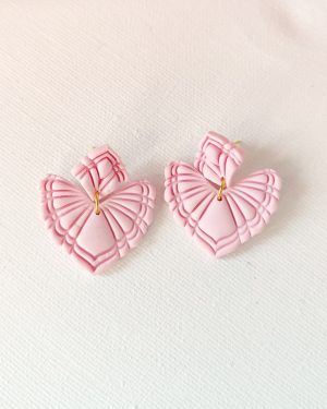 "Julia" Soft Pink Earrings